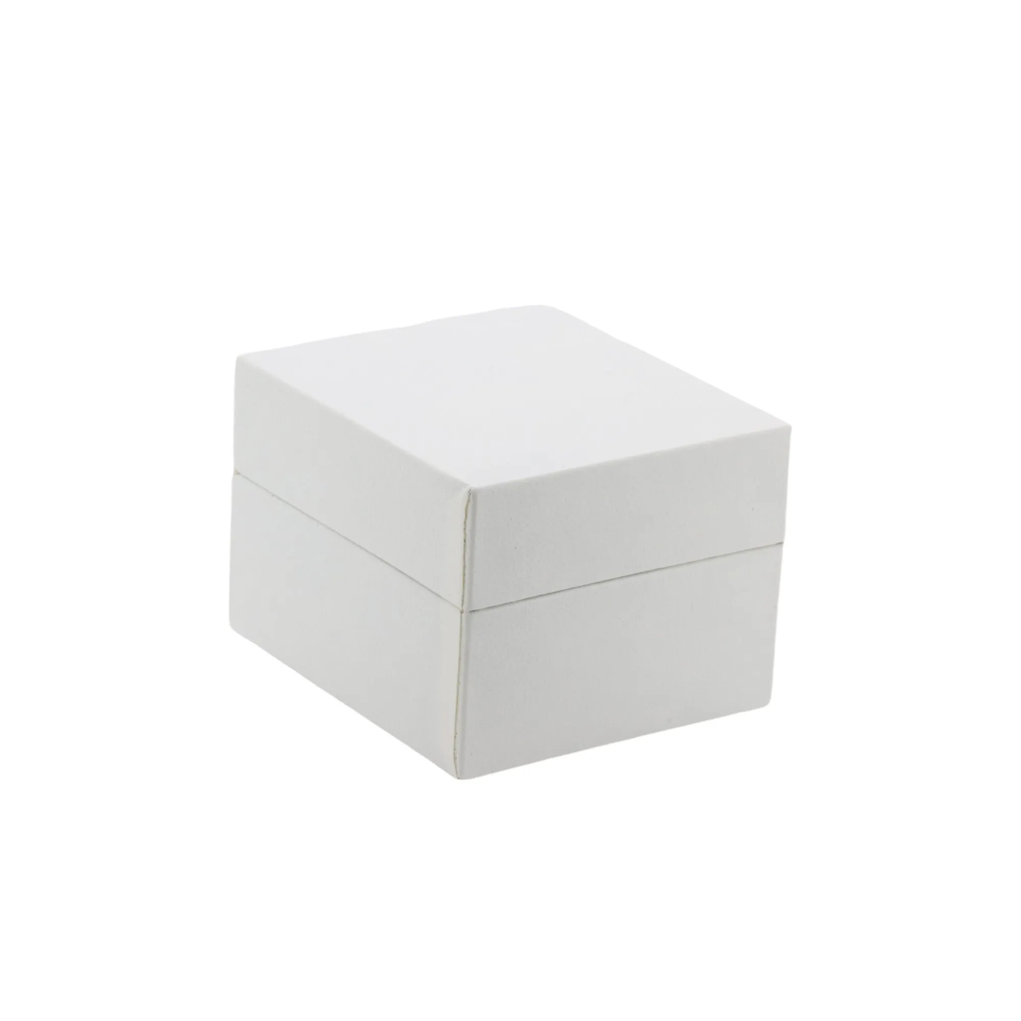 🆕📦 Leatherette Box for Earring / Pendant. Inner Leatherette (White Outer, White Inner)