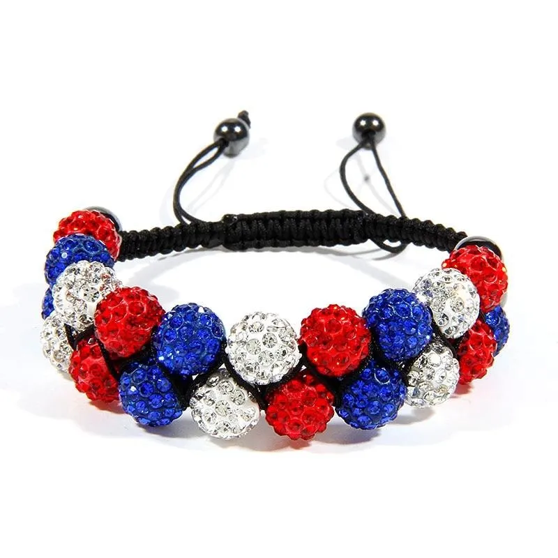 Double Shamballa Bracelets