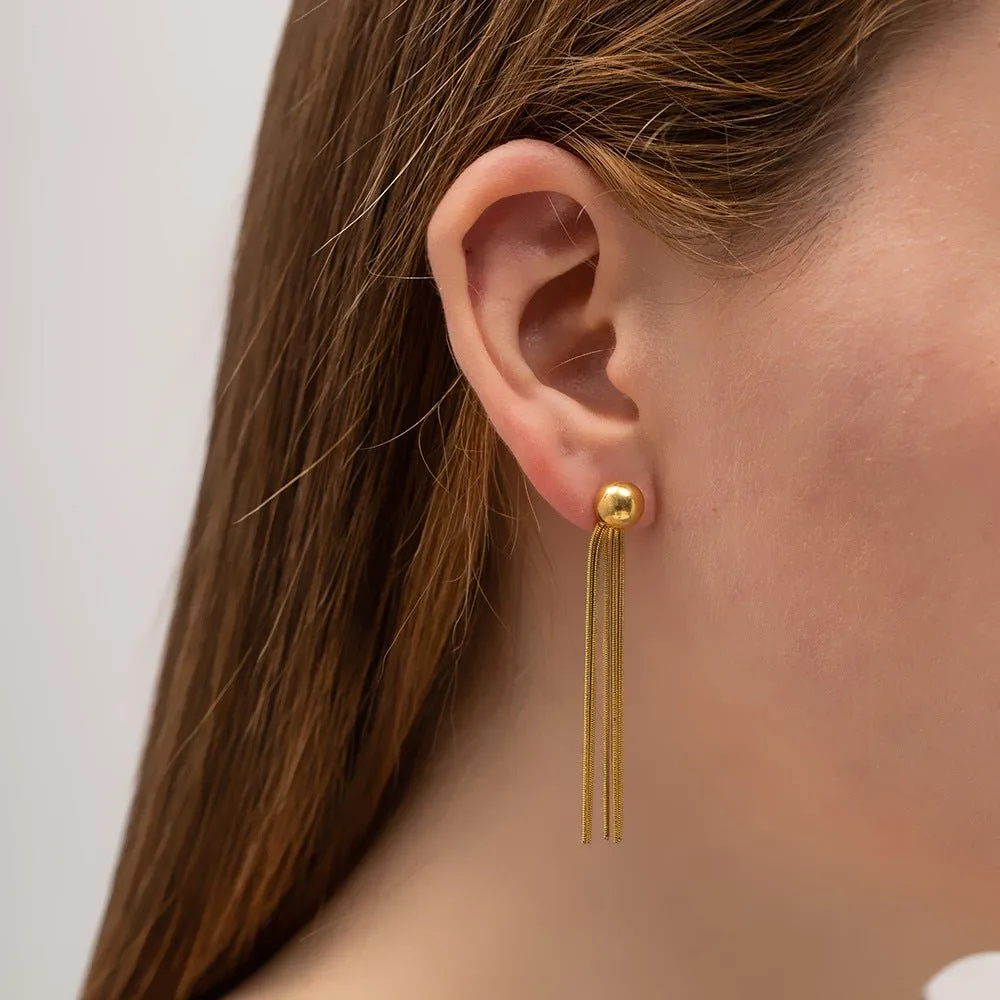 Falling For You |  Long Tassel Earrings