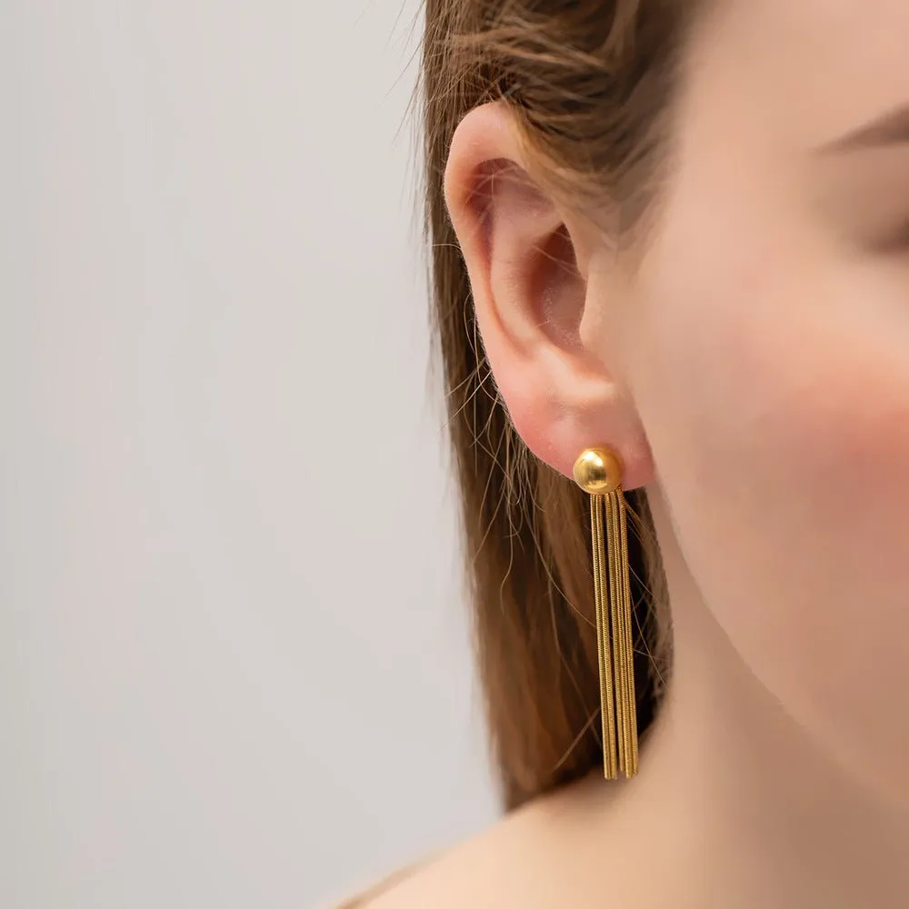 Falling For You |  Long Tassel Earrings