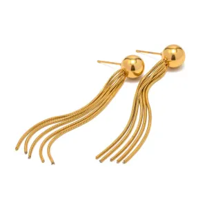 Falling For You |  Long Tassel Earrings