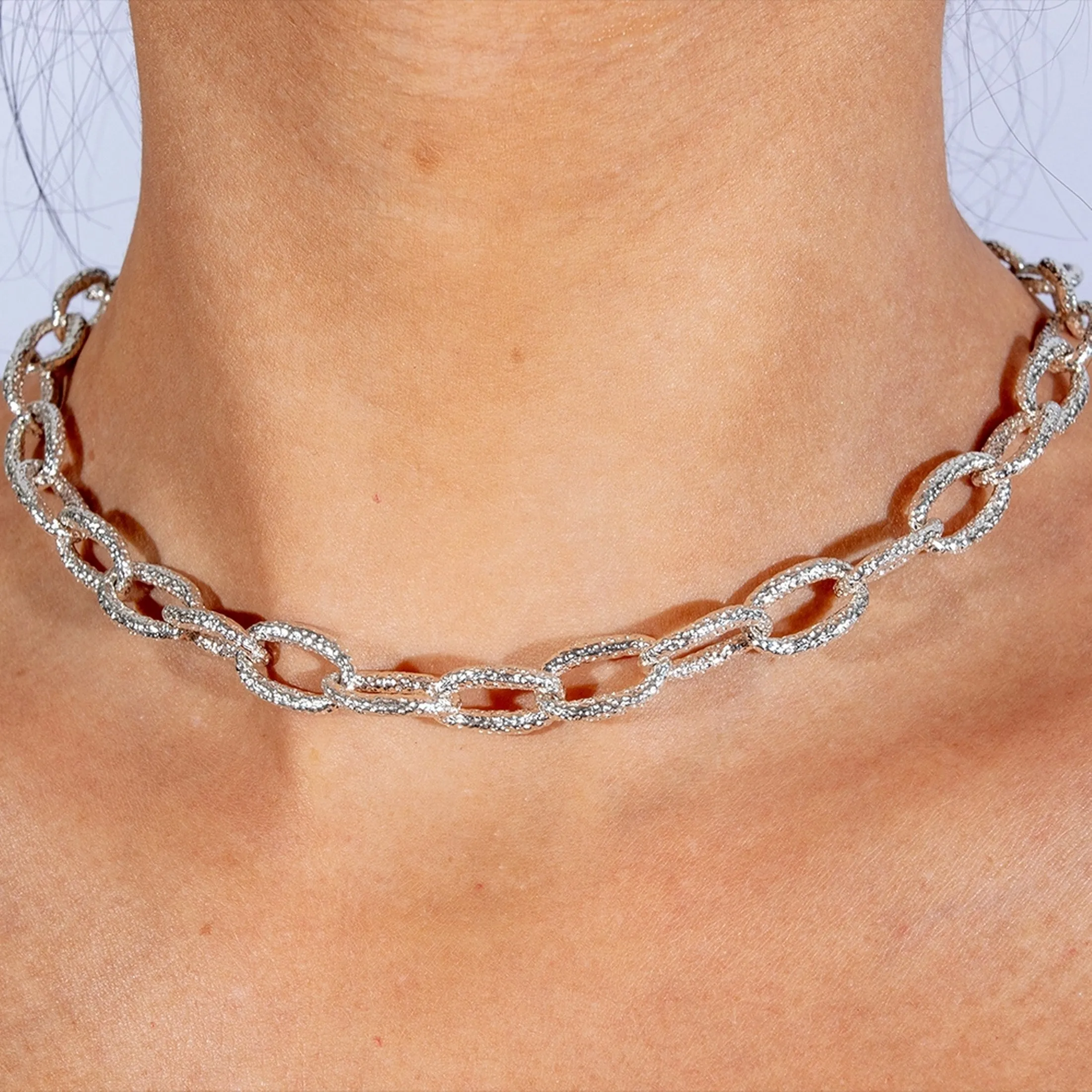 Hula Linked Necklace