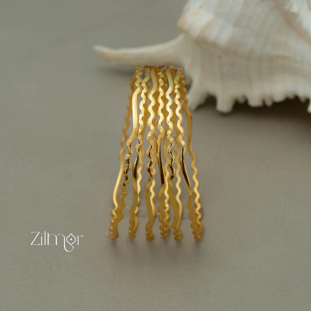 KF101659 - Gold Plated Bangles