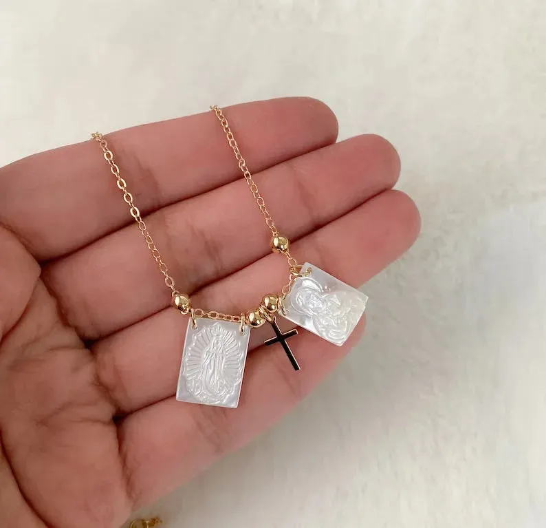 scapular necklace