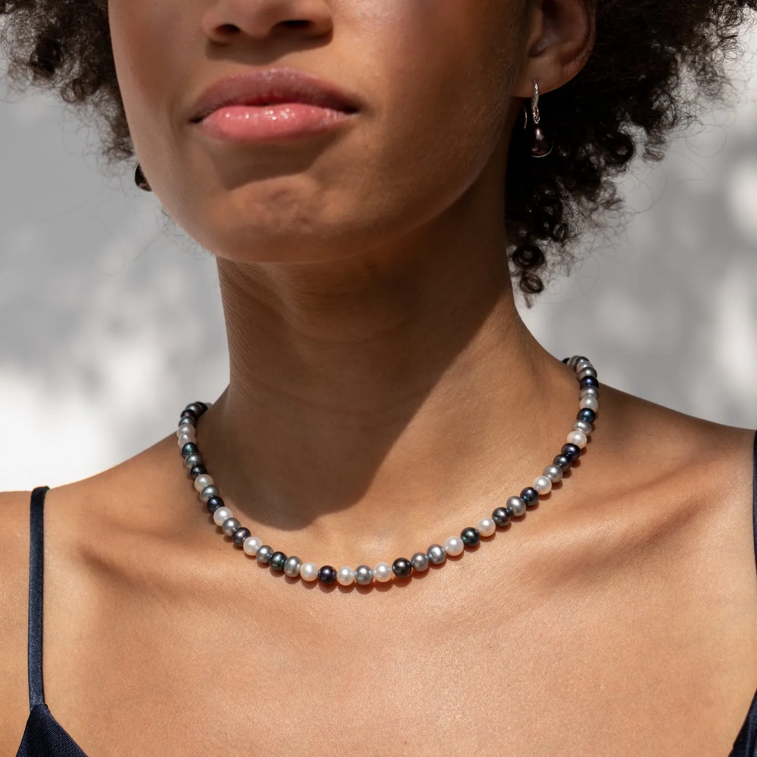 Timeless Mixed Freshwater Pearl Necklace