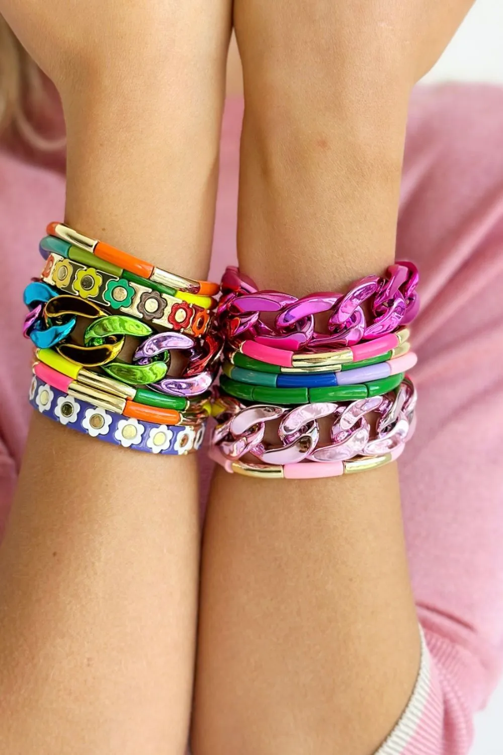 Tube Bracelet Solid | Multi